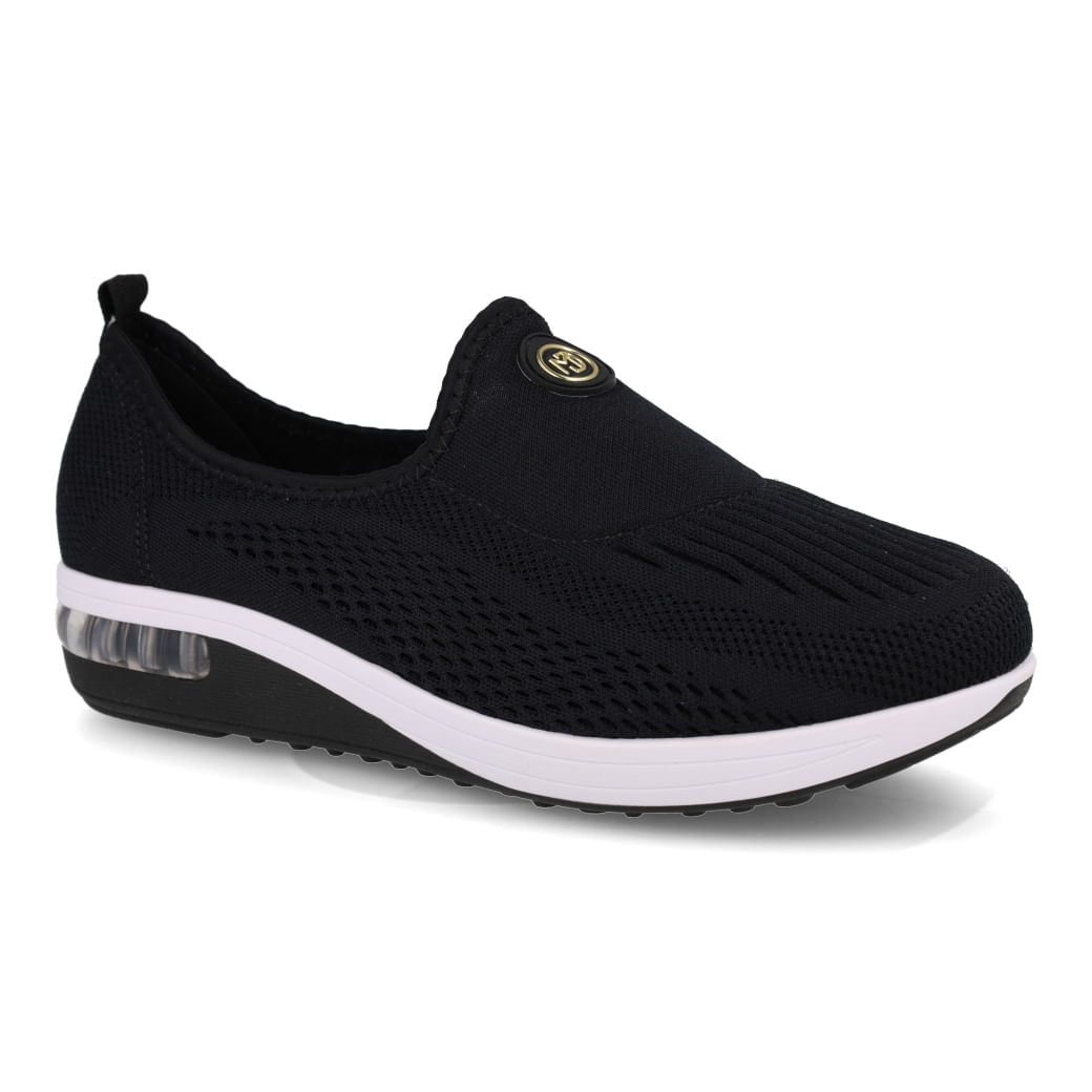 Modare Tenis Casual 7320-217-18345-15745 Preto Gaspea Pronta Linho Lisboa_4_999999991950244_01